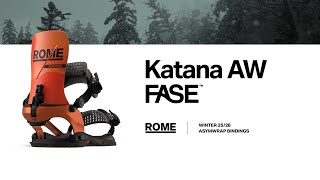 Rome Katana AW FASE Snowboard Bindings 2026 | evo