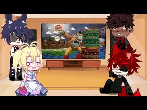 FNAF Reacts to Freddy's transform into Golden Freddy l CCTO@Banden ll