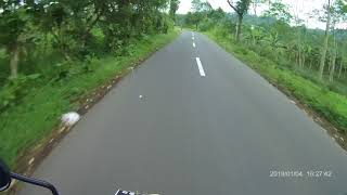 preview picture of video 'Jalan'sore di desa gombong belik#Vario150 motovlog.Vlog awal taun'