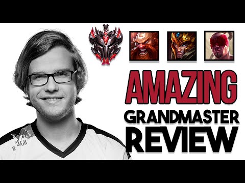 Gragas, Jarvan & Lee Sin EUW Grandmaster Review - MSF Amazing