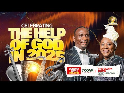 COMBINED SUNDAY SERVICE|| CELEBRATING THE HELP OF GOD IN 2025 || 28-12-2025