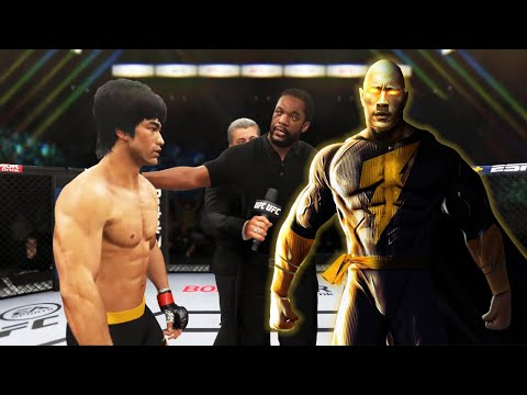 PS5 | Bruce Lee vs. Black Adam (EA Sports UFC 4)