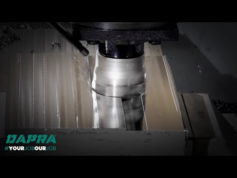 Radial Chip Thinning - Action shots of milling feed rate adjusted for reduced width of cut - DAPRA