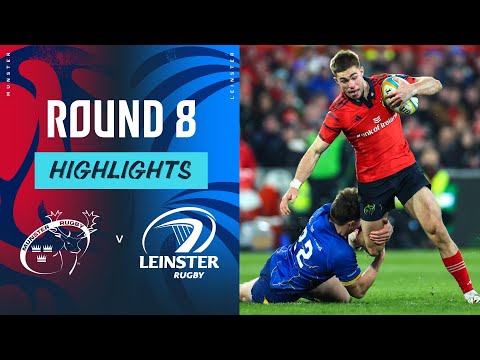 Munster v Leinster | Highlights | Round 8 | URC 2025/26