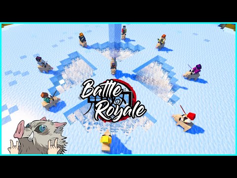 Inosuke Battle Royale | Minecraft Demon Slayer Mod