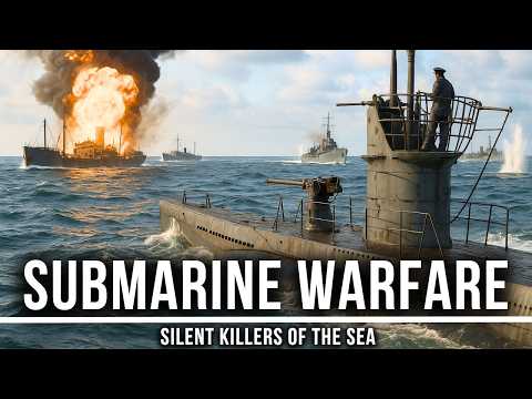 The Complete History of Submarine Warfare | Silent Killers of Ocean | WW2 WAR Documentary for Sleep
