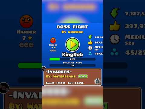 The First Bossfight in Geometry Dash