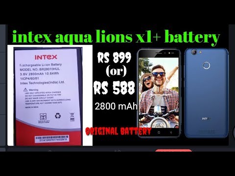 intex aqua lions x1+ battery original // telugu// Ms tech
