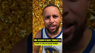 THE NBA SEASON IS BACK TONIGHT🚨