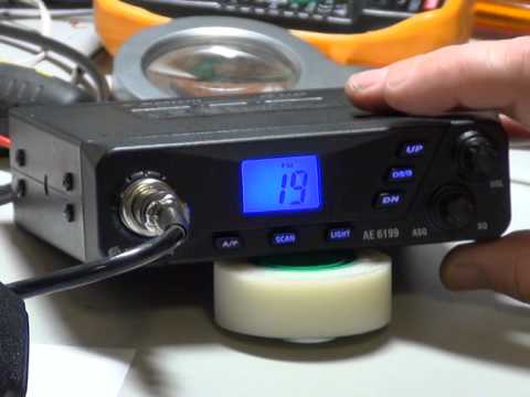 Albrecht AE6199  - UK CB radio, (CE Multi) (Mobile) - On The Air Test