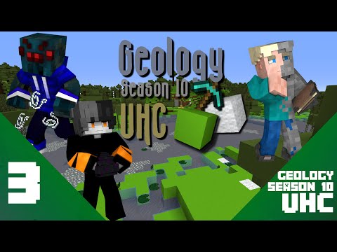 Minecraft: Geology UHC Season 10 Episode 3 - I'm full iron!