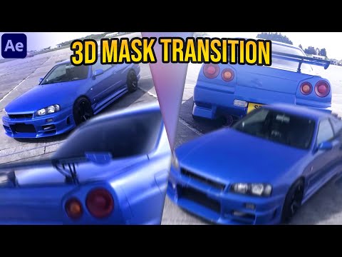 3D Mask Transition in After Effects