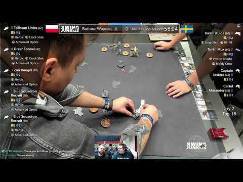 X-Wing Worlds Day 2 - Top 64 (Scum vs First Order)