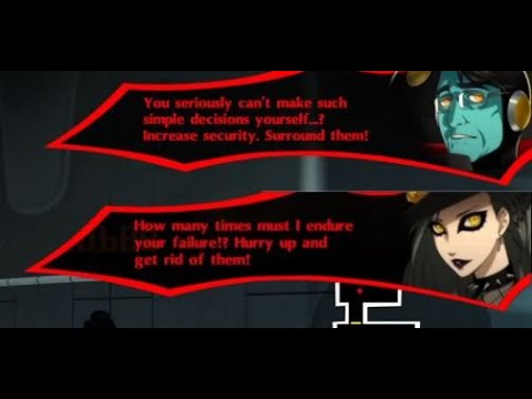 Palace Rulers line if you let enemy escape - Persona 5/Royal