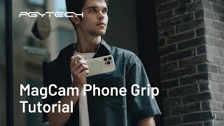 Pgytech MagCam Phone Grip Classic Black Unboxing - YouTube