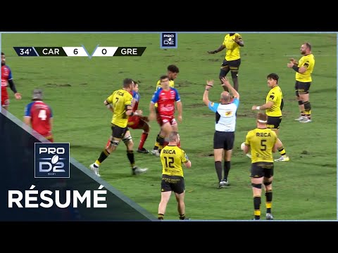 PRO D2 - Résumé US Carcassonne-FC Grenoble Rugby: 14-23 - J10 - Saison 2022/2023
