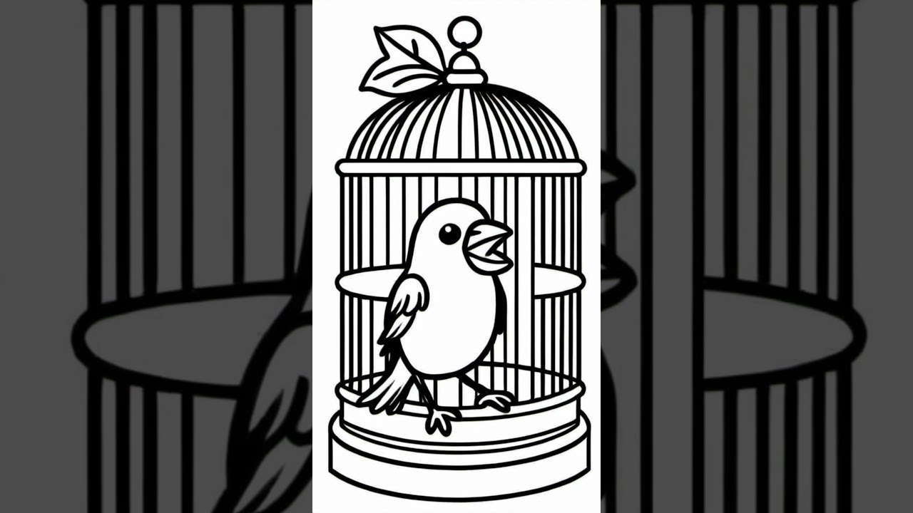 Free Bird Coloring Pages for All Ages | Relaxing Art Therapy #drawing #coloringpages #art