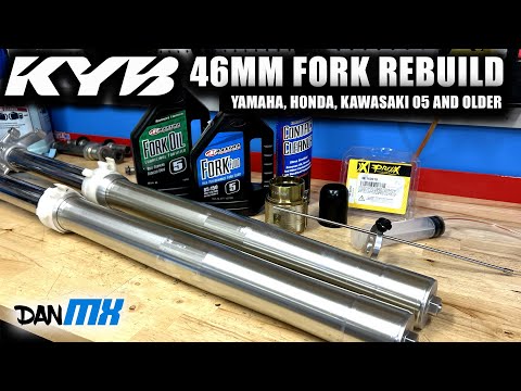 KYB OPEN CHAMBER FORK REBUILD | Yamaha, Honda, Kawasaki 05 and older
