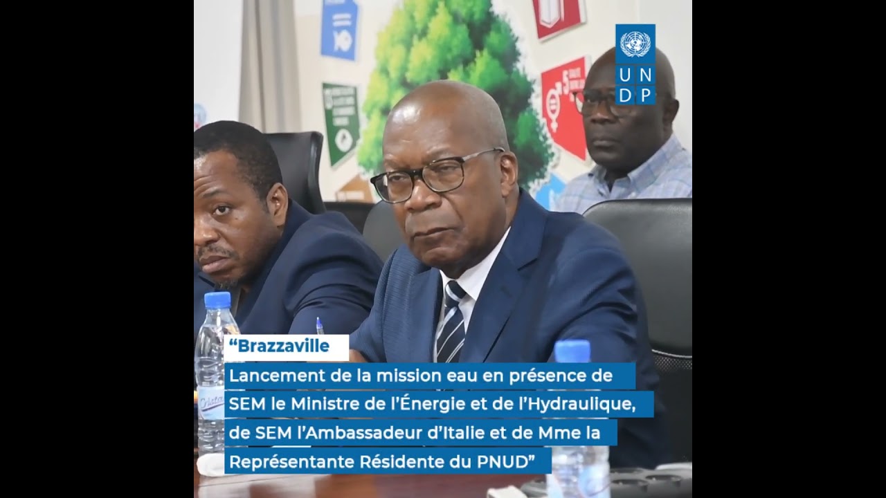 Lancement de la mission EAU en présence de SEM Mr le Ministre de l'Energie et de l'Hydraulique