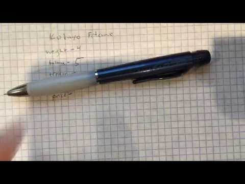 Pencil Review: Kokuyo FitCurve
