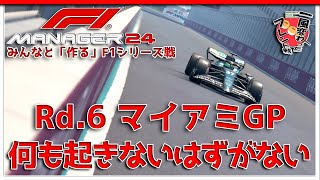 【F1 Manager 2024】Rd.6 マイアミGP - みんなと「作る」F1シリーズ戦【一風変わったフレンド戦】