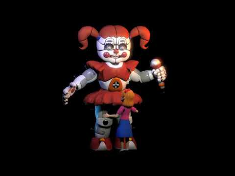 SFM Animation Fnaf sl Circus Baby Scooping Elizabeth