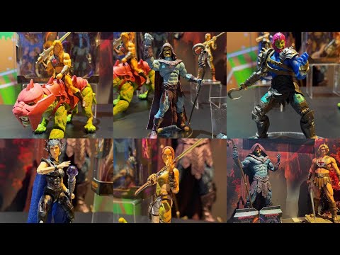 New Masters of the Universe MOTU Chronicles Toy Fair 2026 Booth Images