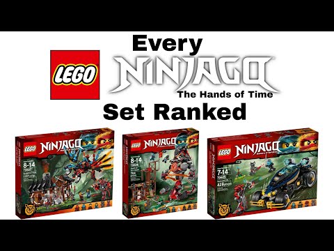 Every LEGO Ninjago The Hands of Time (2017) Set Ranked