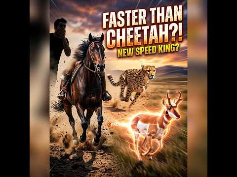 The Fastest Creatures in the World Will Shock You!  #shorts