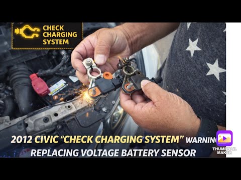 “Check Charging System” Warning? 2012 Honda Civic EASY Fix (Voltage Sensor DIY)