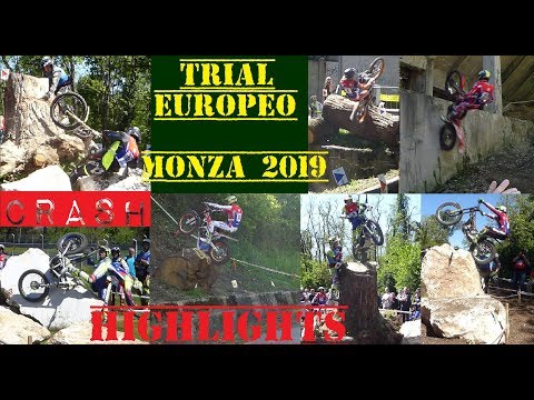 TRIAL European 2019 - HIGHLIGHTS & CRASH - Monza Eni Circuit (Italy)