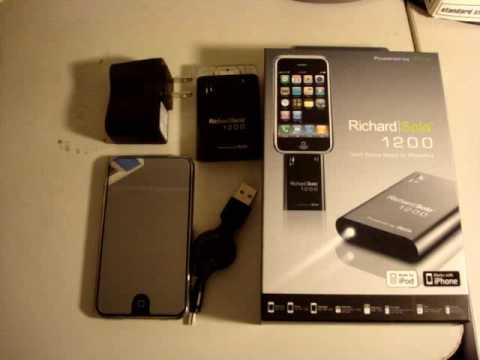 Richard Solo 1200 iPod Touch/iPhone Back Up Battery Review