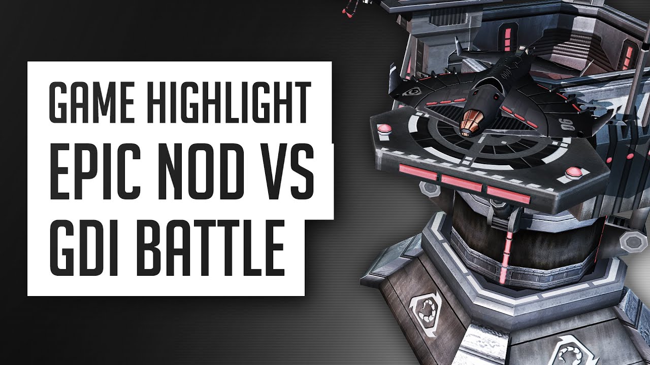 [C&C3: Kane's Wrath] Game Highlight - Epic Nod vs GDI Battle!