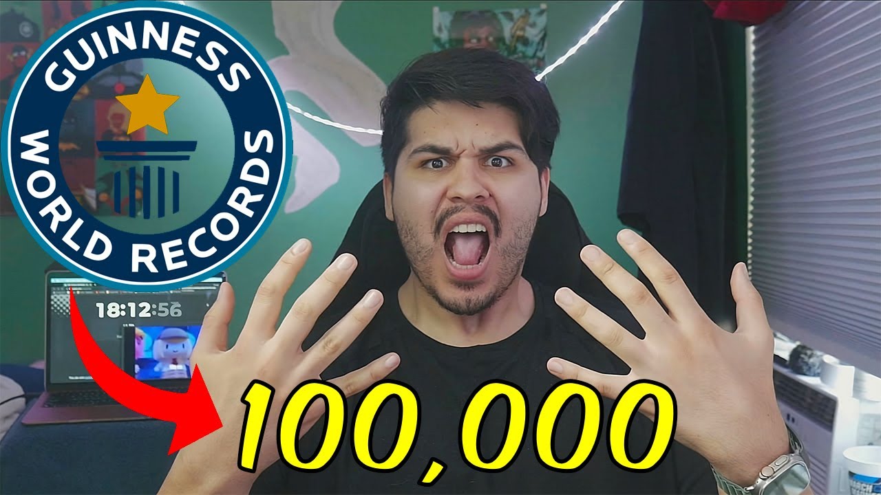 I (Kept) Count To 100,000 As FAST As Possible!