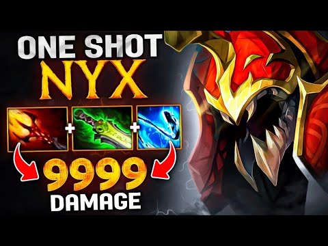 One Shot Build Nyx Assassin 1 VS 5 Rampage 🔥🔥🔥 31 Kills | Dota 2 Gameplay