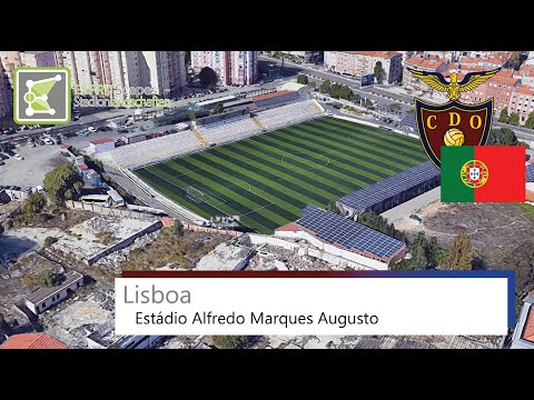Estádio Alfredo Marques Augusto | CD Olivais e Moscavide | 360° Rotation | Google Earth