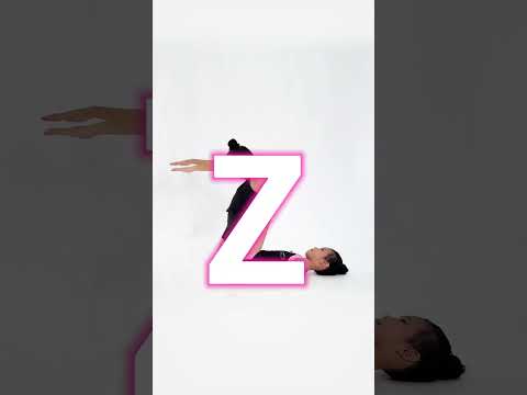 Human Letter Z