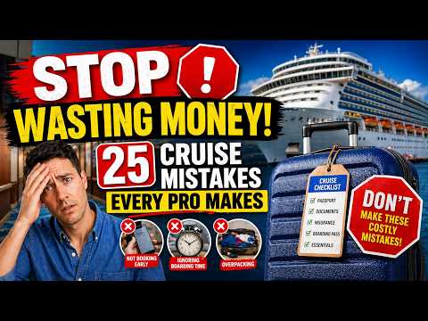 Stop Wasting Money! 25 Cruise Mistakes Every Pro Makes