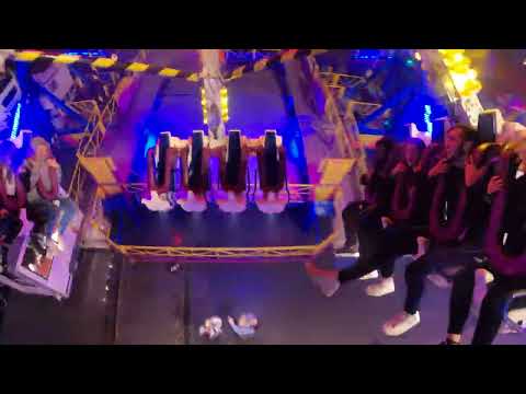 Jay Barwicks Freak Out | On Ride POV Farrars Funfairs Utilita Arena Sheffield 2022
