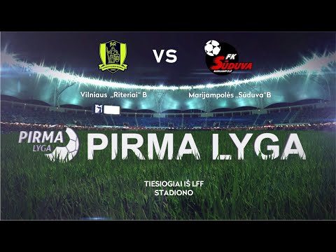 Pirma lyga 2021.20 turas: Vilniaus „Riteriai“ B   – Marijampolės „Sūduva“ B