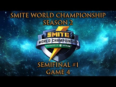 Smite World Championship 2016 Day 3 - Semifinal #1 (Game 4 of 5)