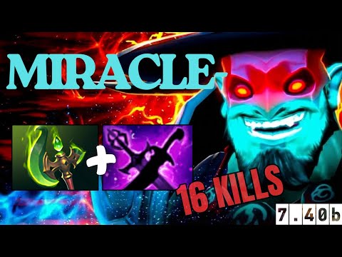MIRACLE- STORM SPIRIT IS BACK!  😱 | GODLIKE Mid Performance | 7.40b