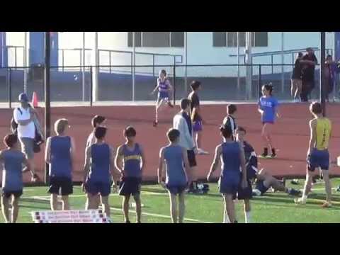 VarG 1600m SMR at Griffin Relays 3-6-15 - Los Alamitos Girls Track