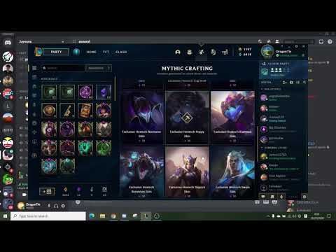[League of Legends] Buying Hextech Poppy with 10 Gemstones