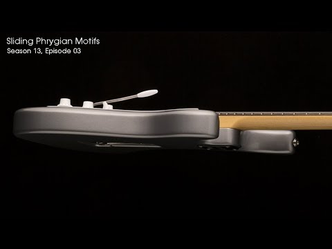 Modal licks!  Sliding Phrygian Motifs.   Guitopia.com (S13e03)