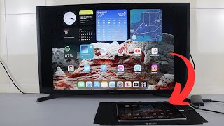 How to Connect iPad Pro Screen to Samsung Smart TV | Type C to HDMI