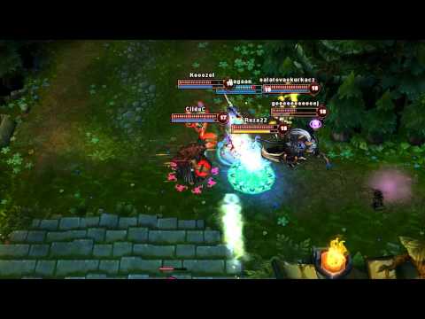 ☺Fiora Tiamat 1vs5 Pentakill *INSANE-BEFORE NERF*