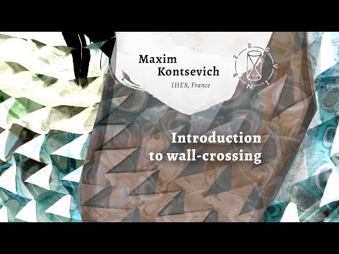 Maxim Kontsevich "Introduction to wall-crossing" | The Vinberg Lecture