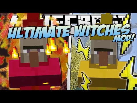 DanTDM - Minecraft | ULTIMATE WITCHES MOD! (Fire Meteors, Lightning Golems & More!) | Mod Showcase