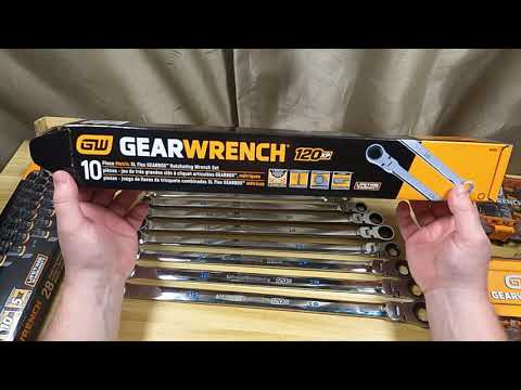 Review - GEAR WRENCH 120 XP 10 Piece Metric XL FLEX GEARBOX Ratcheting vs Cheap Ebay Long Wrenches
